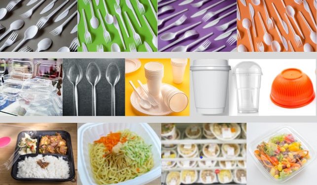 八月起擴大限塑 禁用可分解塑膠免洗餐具
