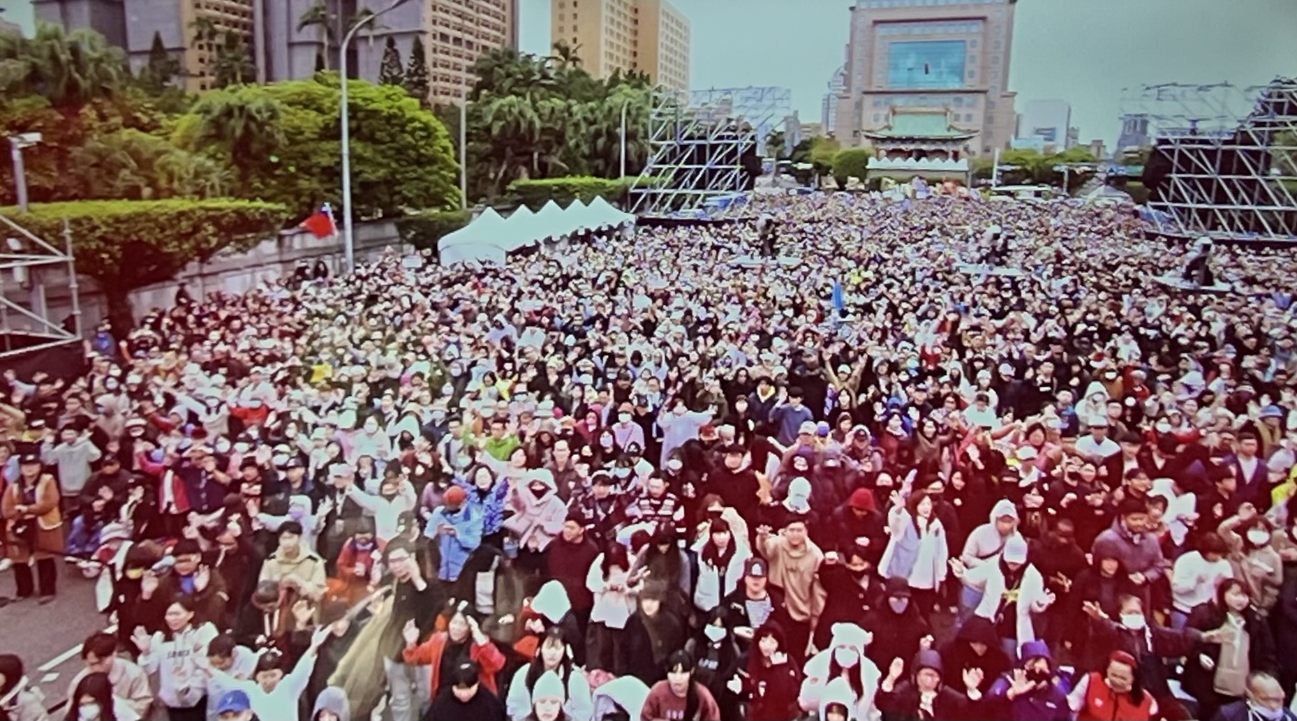 329萬人齊集凱道 台灣宣教航母啟航